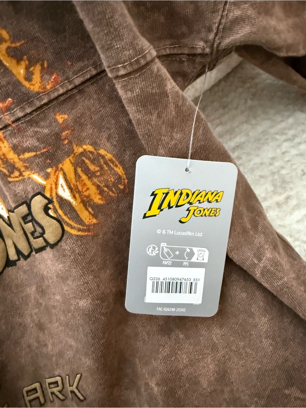 Indiana Jones and the Raiders of the Lost Ark 45th Anniversary Spirit Jersey - L - Picture 6 of 10